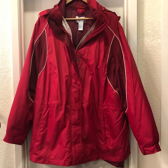 Prospirit Jackets & Blazers - Pro Spirit Red 2-in1 Coat 3X